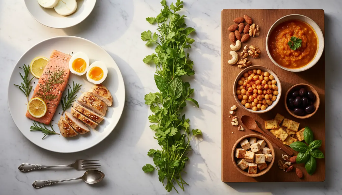 Proteinreiche Lebensmittel