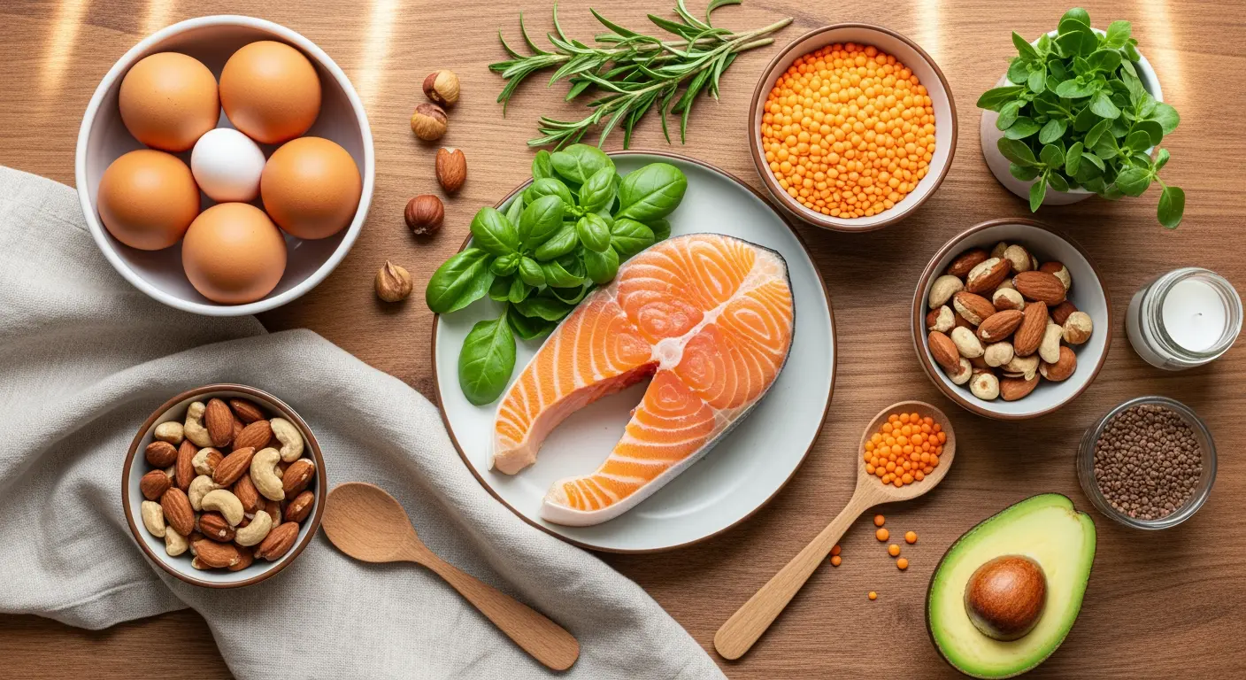 Proteinreiche Nahrungsmittel